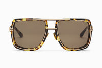 Spotted Havana Gold SOLDIER Lunettes de soleil