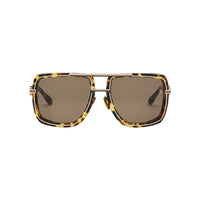 Lunettes de soleil mixtes Soldier - Havana & Gold