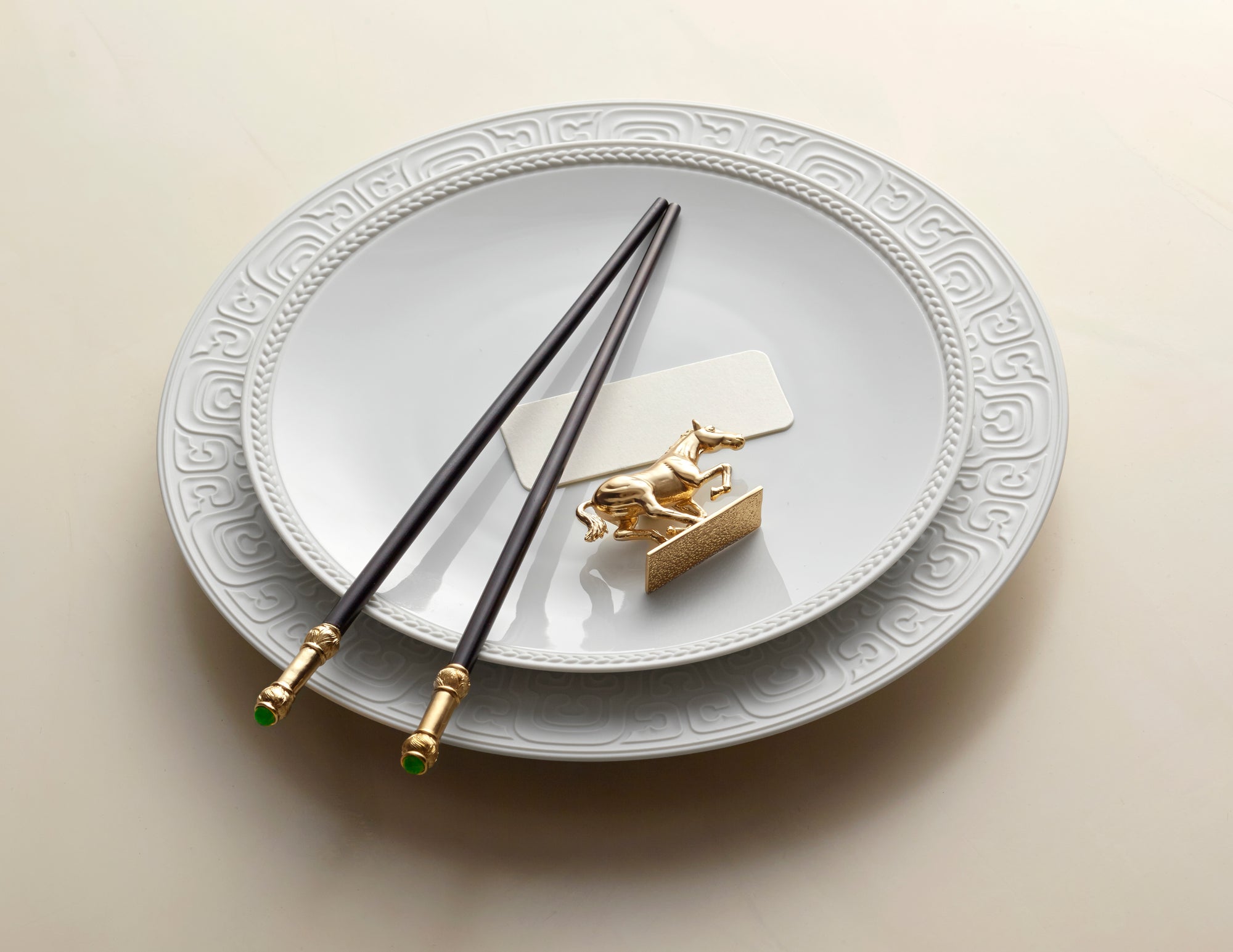 Coffret de 2 baguettes - Noir & Platine