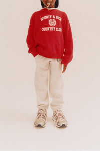Sweatshirt Varsity imprimé - Ruby