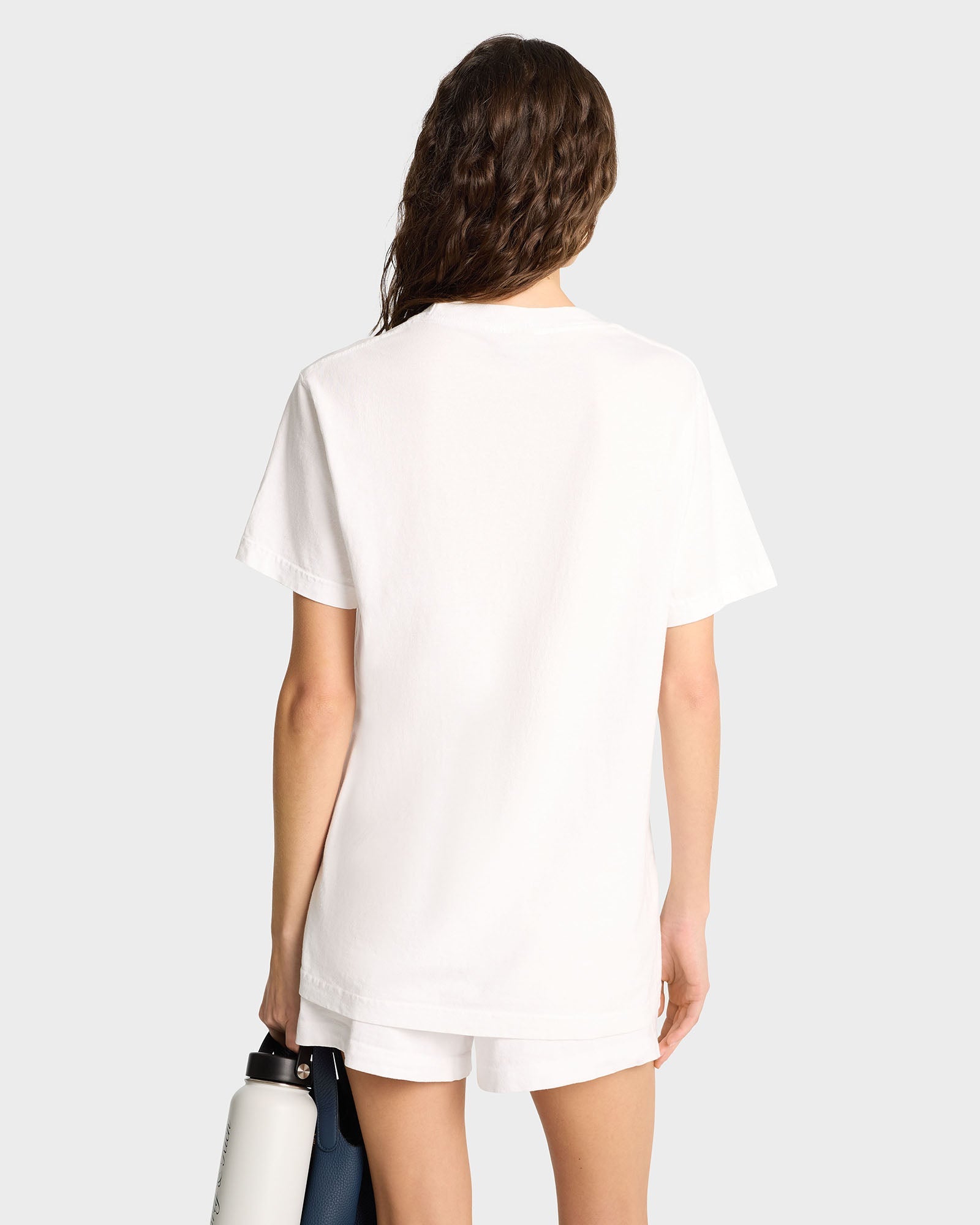 T-shirt NY Health Club à impression - White