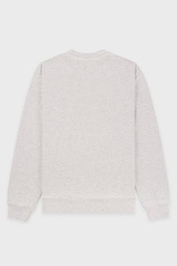 Starter Crew-neck Jumper - Heather Grey & Navy Blue