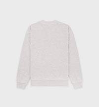 Starter Crewneck - Heather Gray & Navy