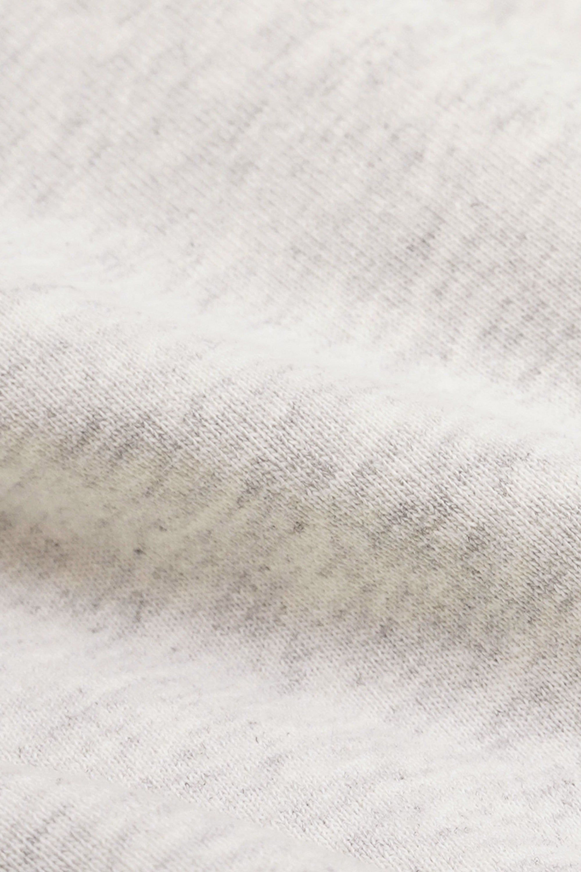 Starter Crew-neck Jumper - Heather Grey & Navy Blue