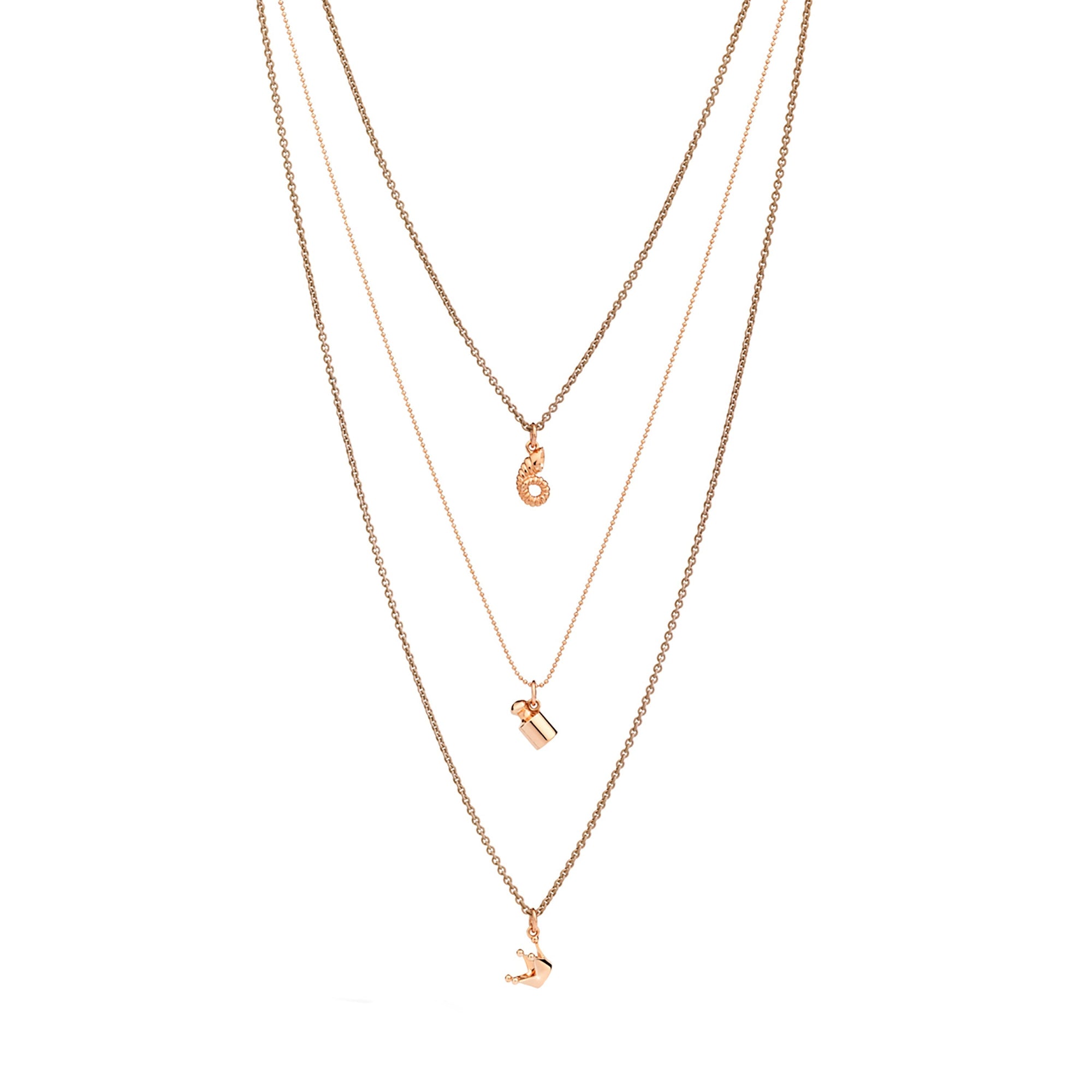 Charm Bélier en or rose 9K - Or Rose