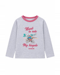 T-shirt Tipi en coton - Gris Chine