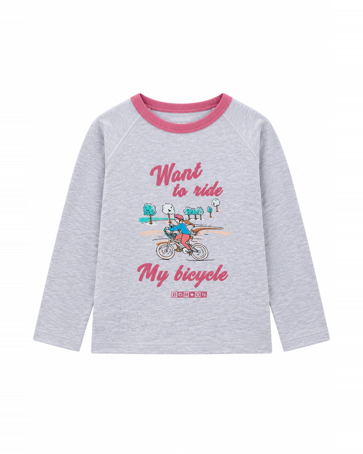 T-shirt Tipi en coton - Gris Chine