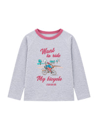 T-shirt Tipi en coton - Gris Chine