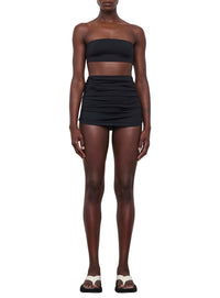 Culotte de bain taille haute - Black