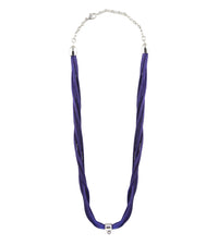 Collier en soie - Dark Blue