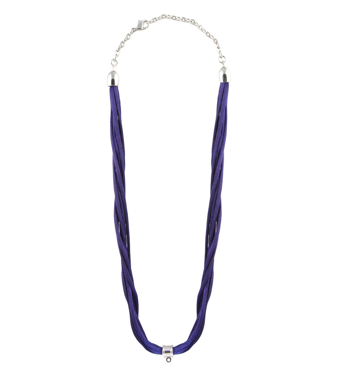 Collier en soie - Dark Blue