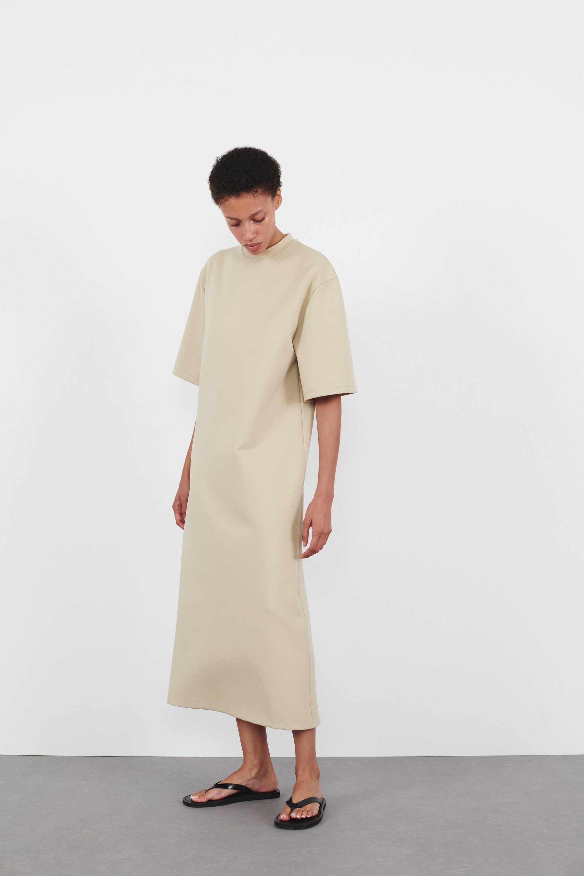 T-Shirt Dress - Ash