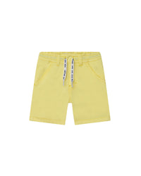 Twill Bermuda shorts - Tender Yellow