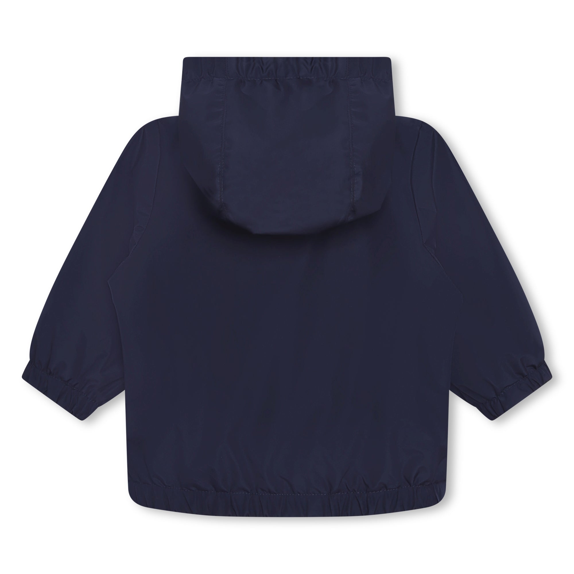 Water-repellent hooded windbreaker - Blue Indigo