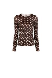 PRIX MARQUE : 65€_All Over Moon Brown Top - All Over Moon Brown
