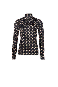 PRIX MARQUE : 120€_All Over Moon Tan On Black Top - All Over Moon Tan On Black