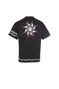 T-shirt coupe large unisex - Black