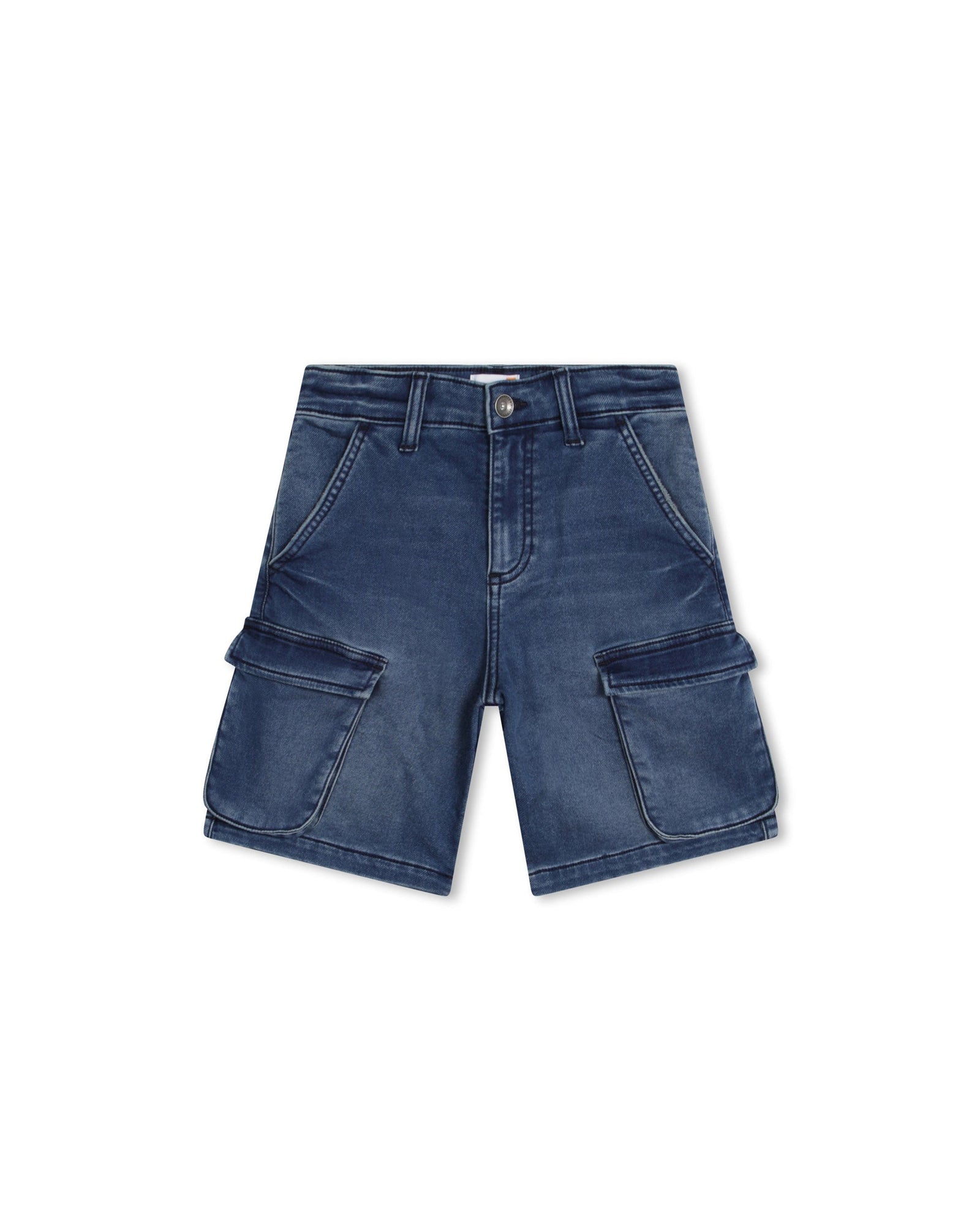 Bermuda ajustable en denim - Double Stone