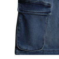 Bermuda ajustable en denim - Double Stone