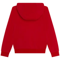 Cardigan jogging en coton - Rouge Ecarla