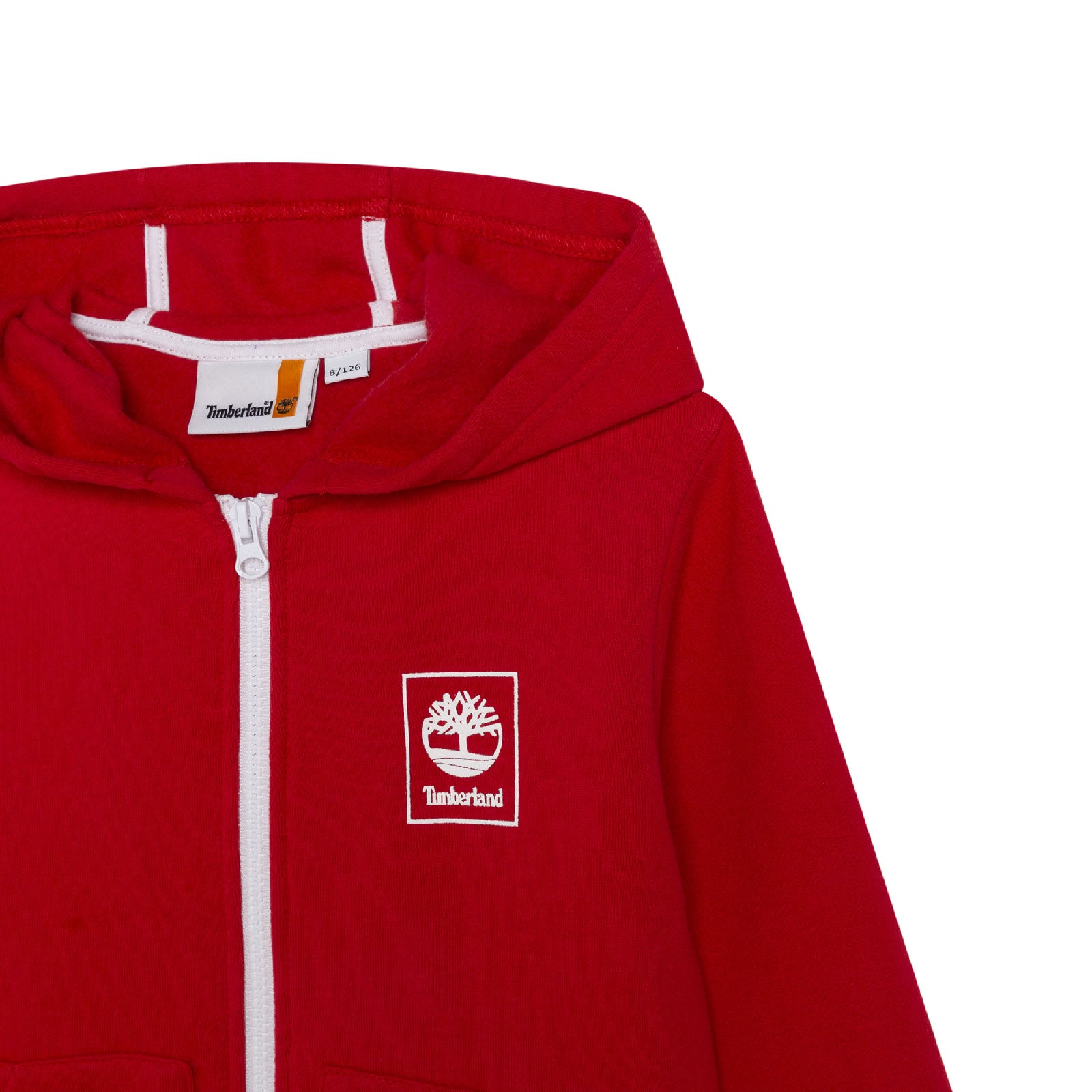 Cardigan jogging en coton - Rouge Ecarla