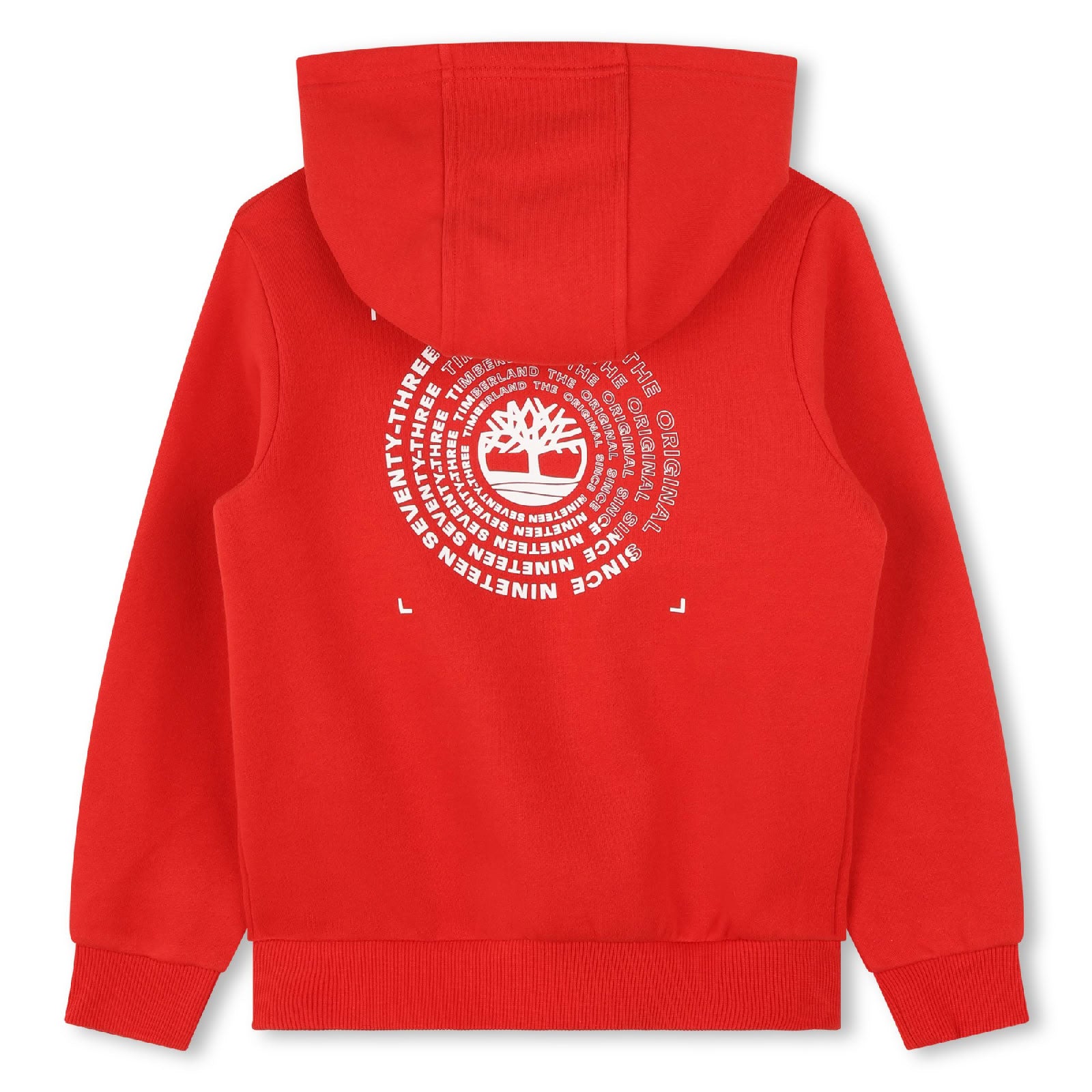 Cardigan à capuche en coton - Begonia Red