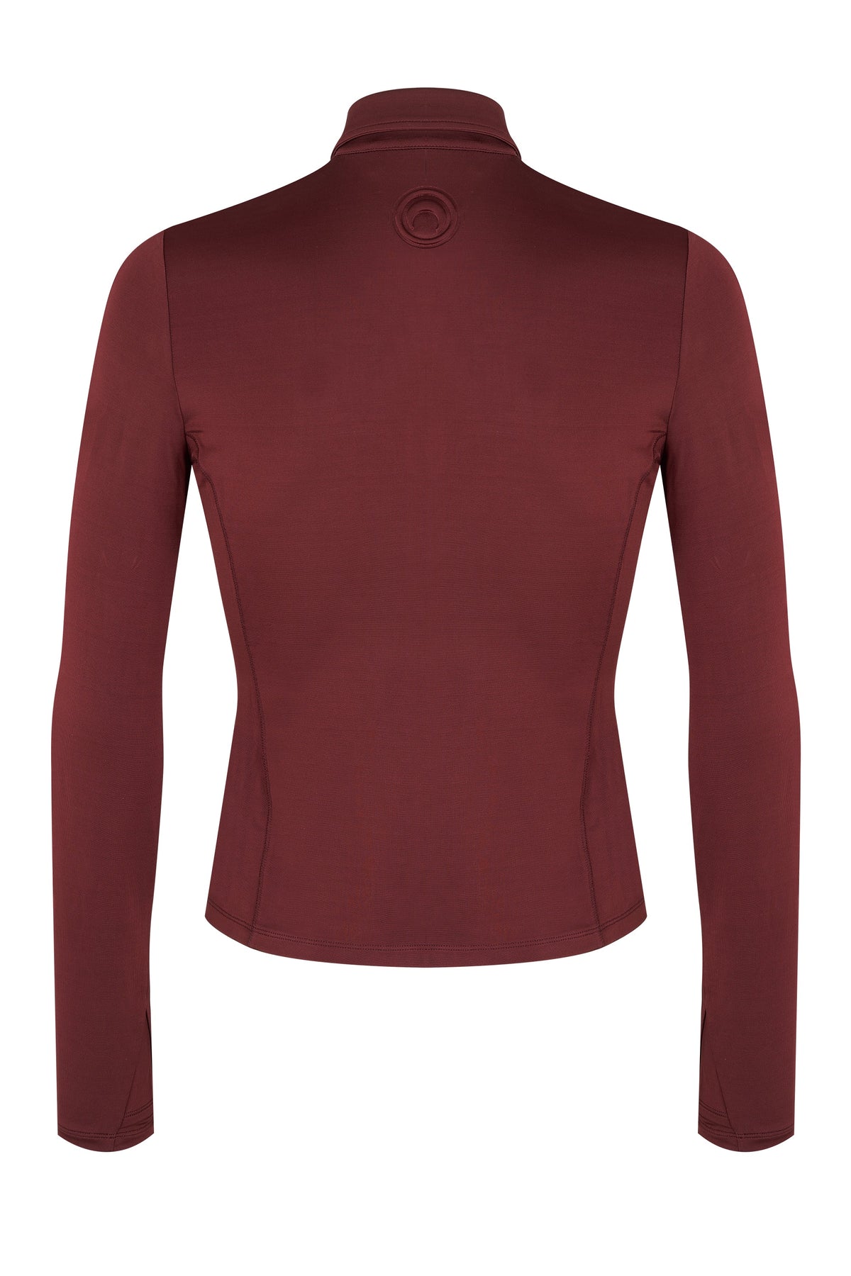 Chemise boutonnée en jersey vibrant - Brown