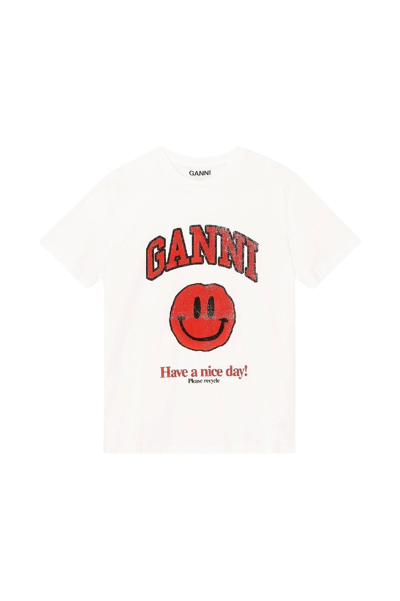 T-shirt Have A Nice Day - Bright White
