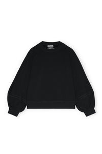 Sweatshirt à manches bouffantes - Black
