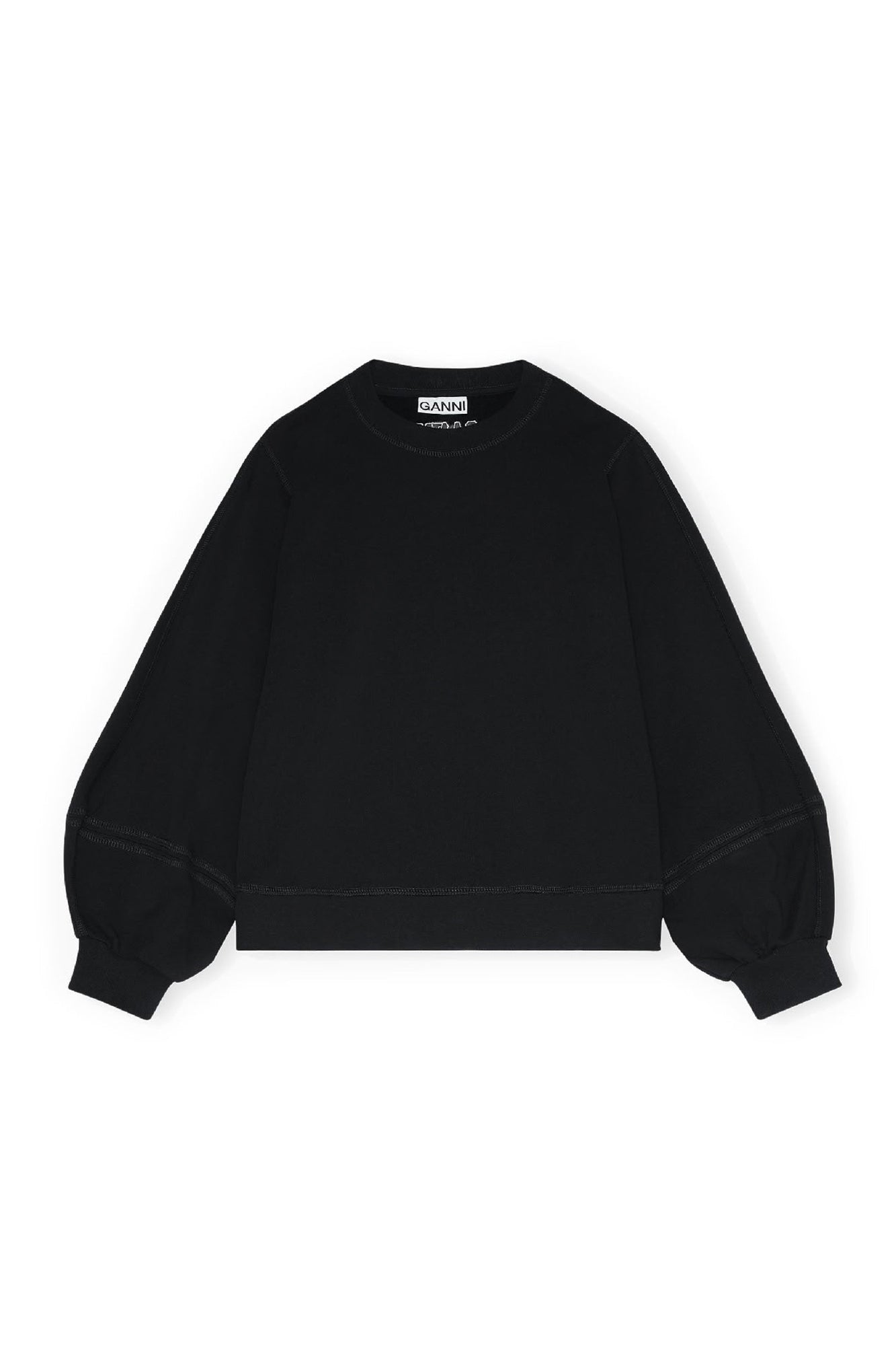 Sweatshirt à manches bouffantes - Black