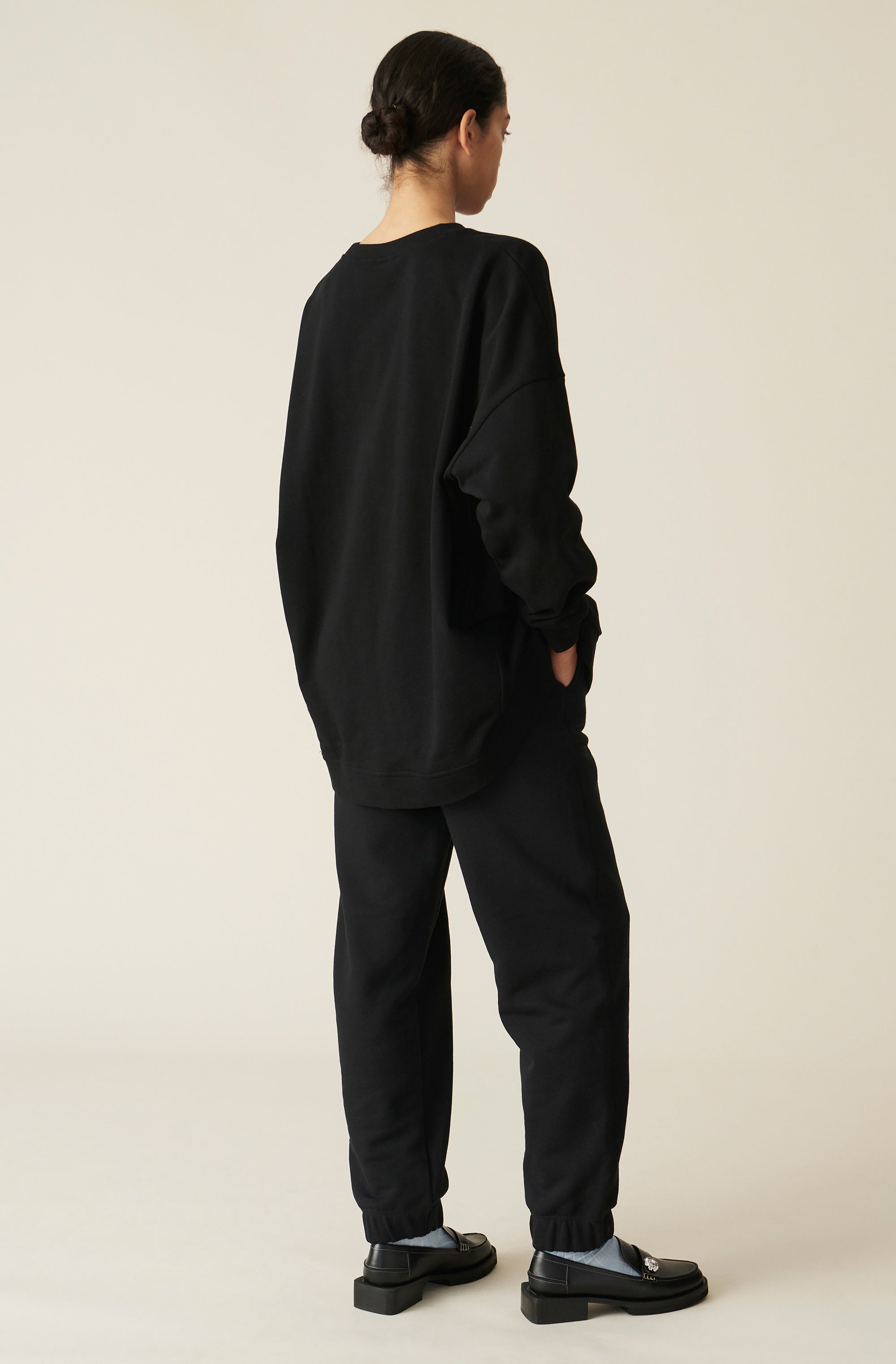 Sweatshirt oversize - Black