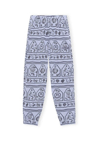 Pantalon imprimé en jersey - Heather