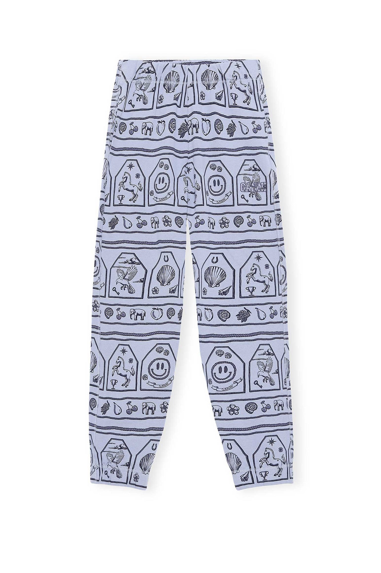 Pantalon imprimé en jersey - Heather