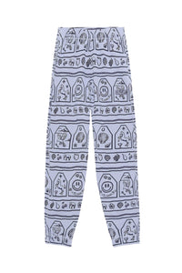 Pantalon imprimé en jersey - Heather