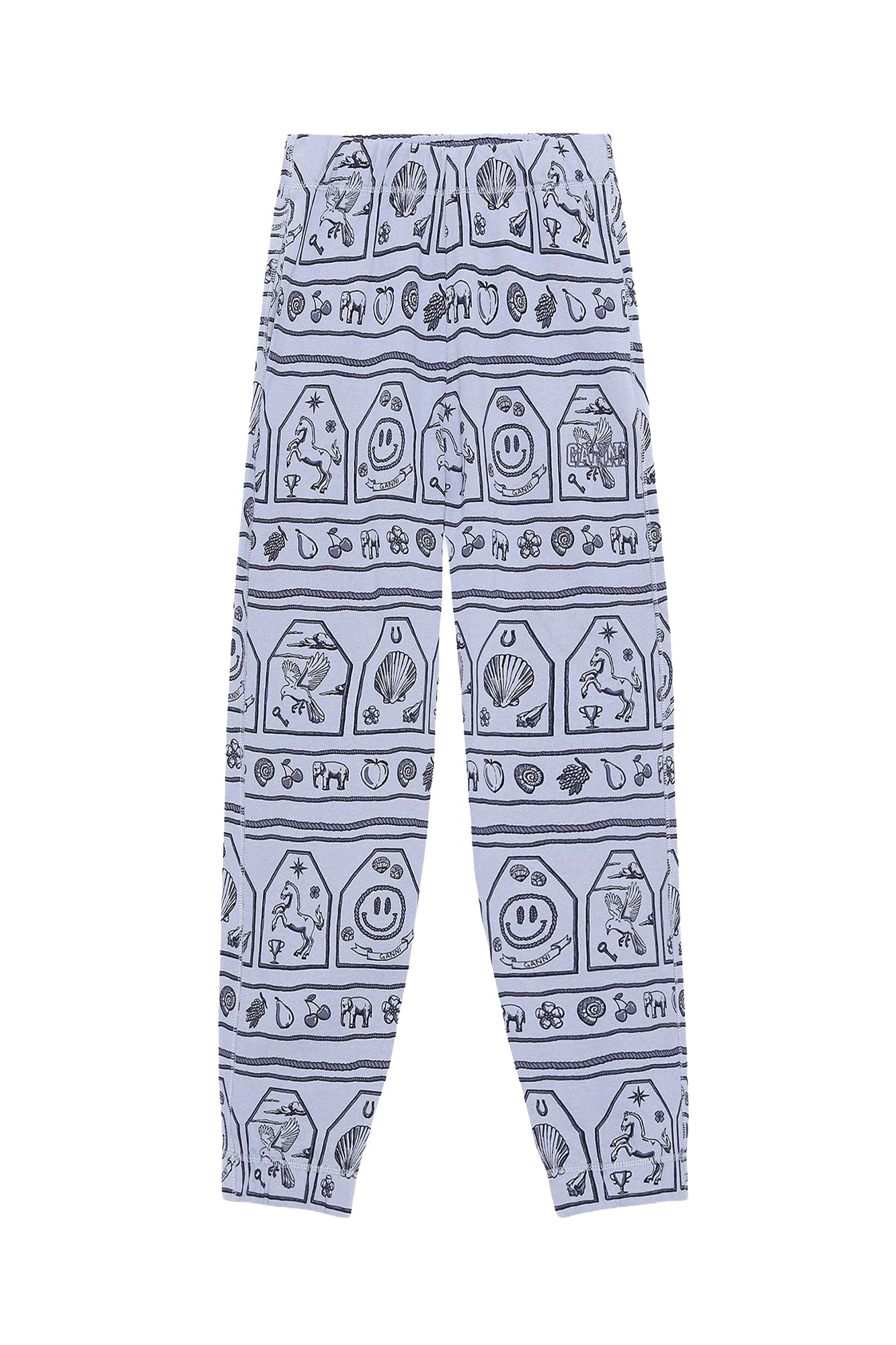 Pantalon imprimé en jersey - Heather