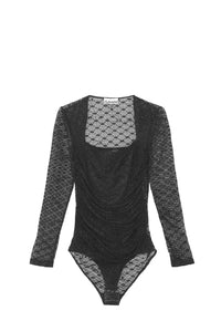 Body en dentelle - Black