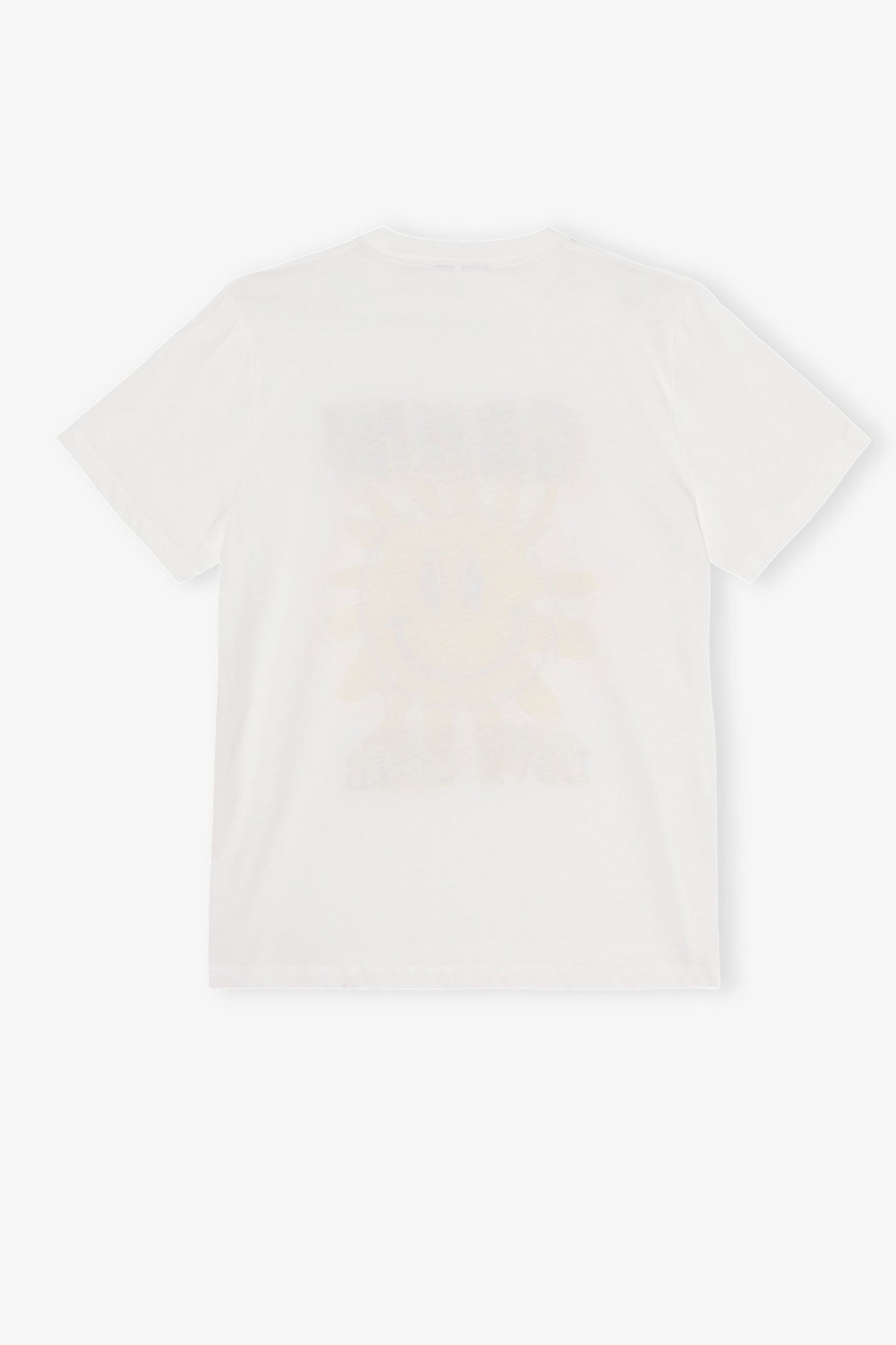 T-shirt ample à col rond Sun Love en jersey - Bright White