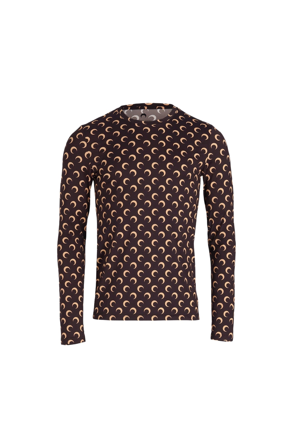 Top Moon coupe large - All Over Moon Brown