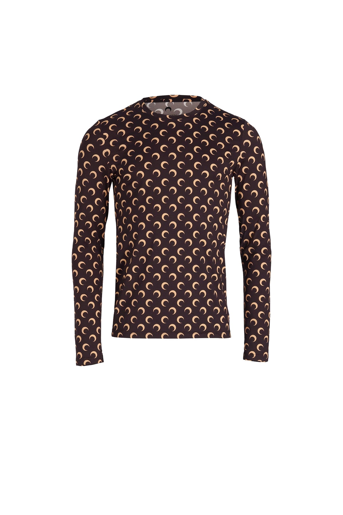 Top Moon coupe large - All Over Moon Brown