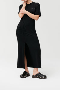 Robe t-shirt longue - Black
