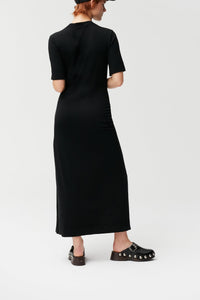 Robe t-shirt longue - Black