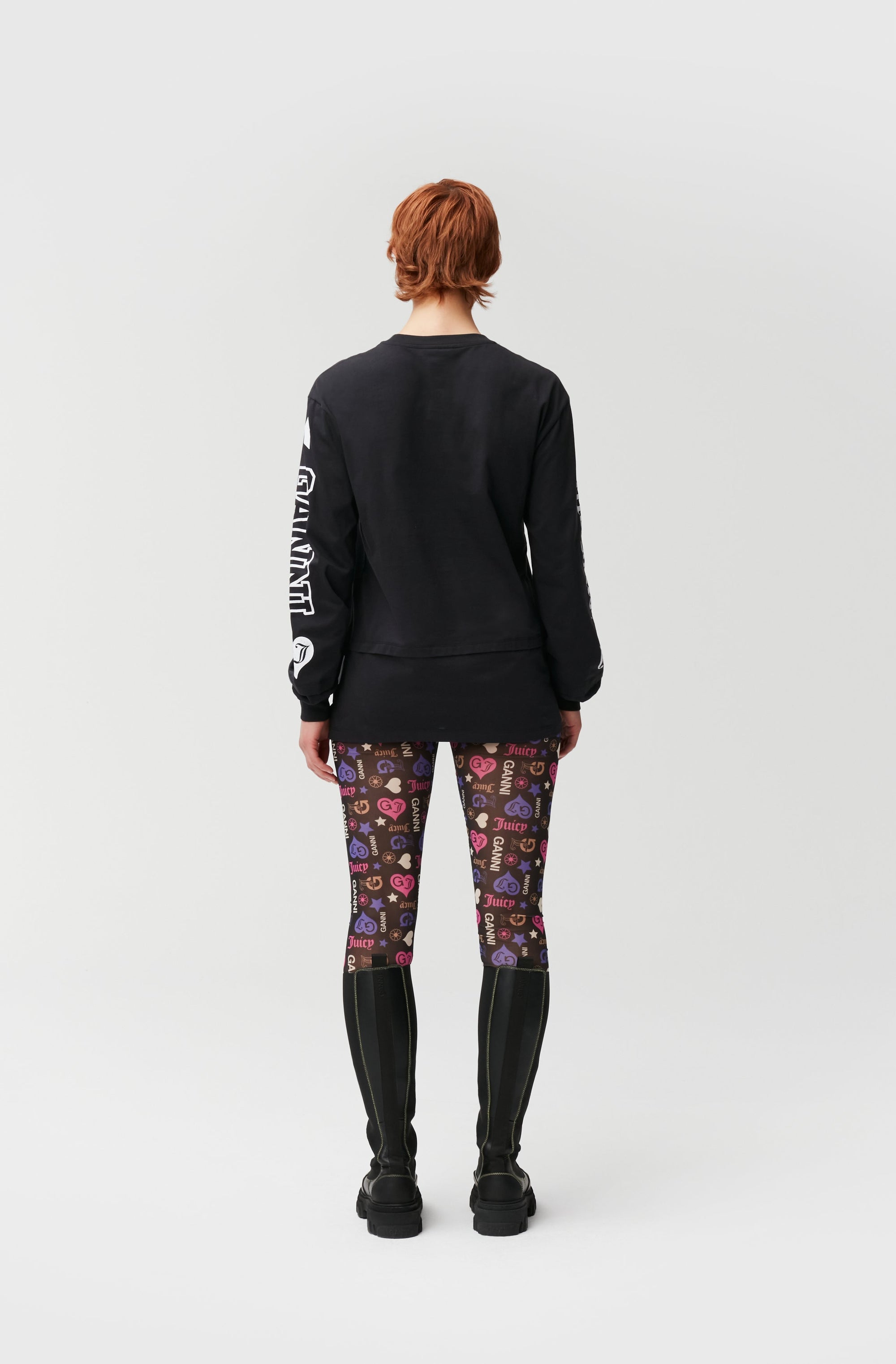 Legging taille haute en maille - Phantom
