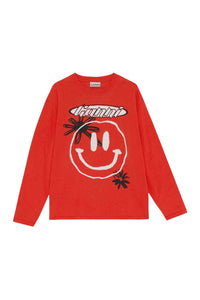 T-shirt à manches longues - Fiery Red