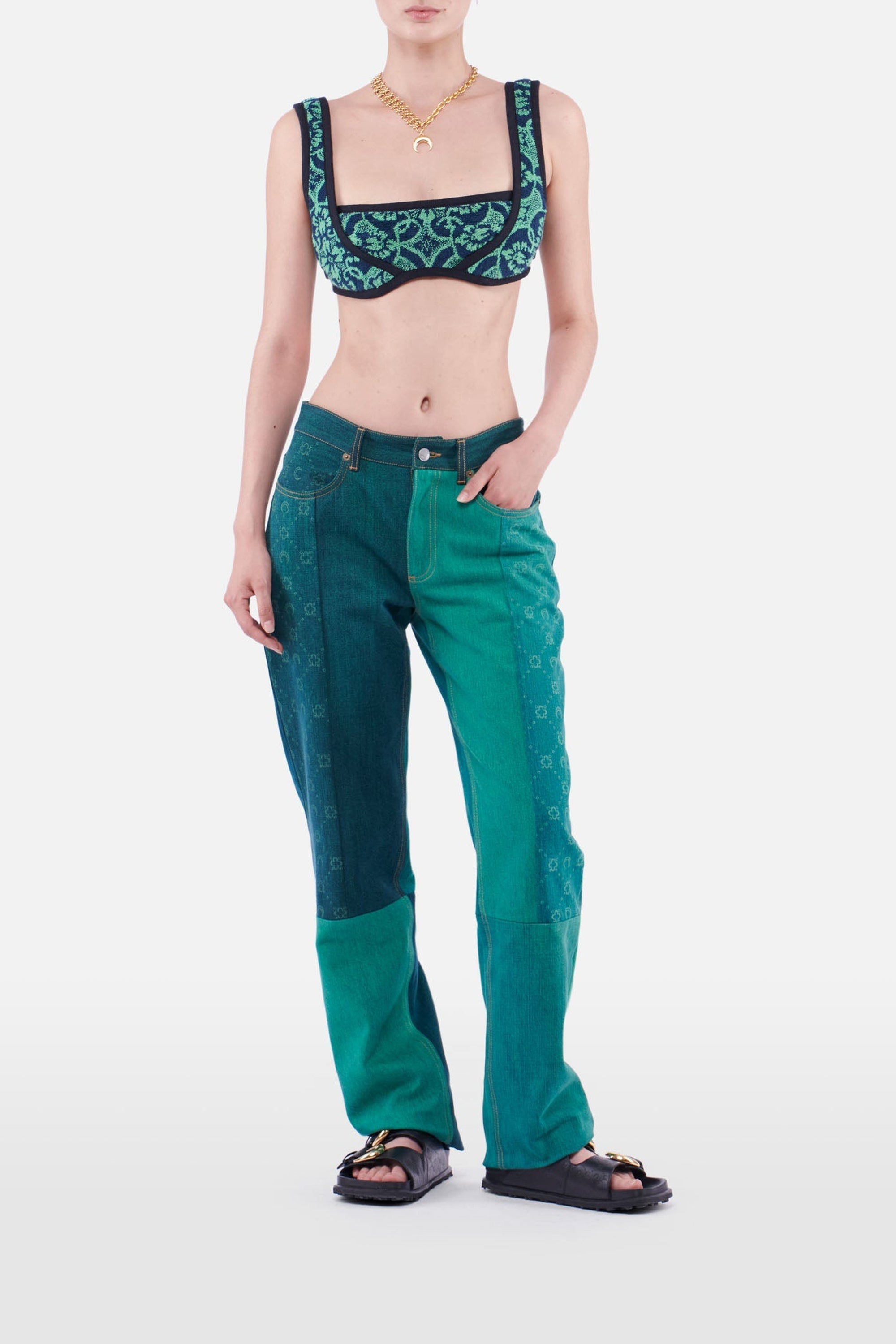 PRIX MARQUE : 95€_Oriental Bright Green Top - Oriental Bright Green