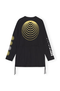 T-shirt superposé à manches longues Active en maille - Black