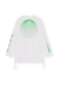 T-shirt superposé à manches longues Active en maille - Bright White
