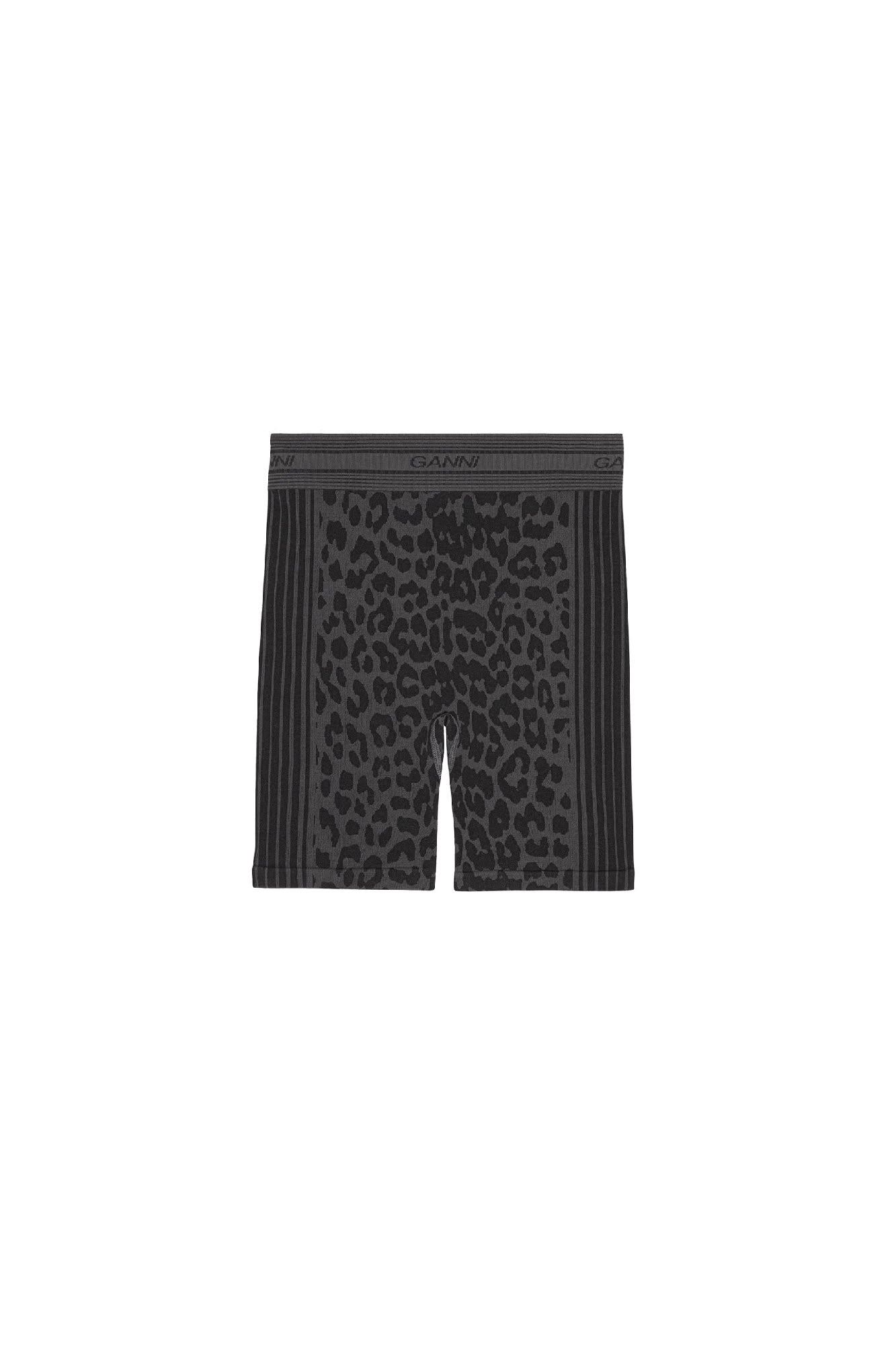 Short sans couture en jacquard - Black