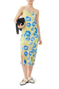 Robe à enfiler en maille imprimé - Strong Blue