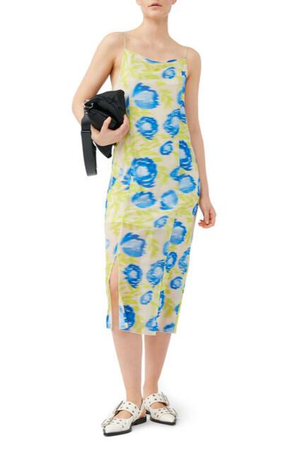 Robe à enfiler en maille imprimé - Strong Blue