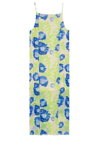 Robe à enfiler en maille imprimé - Strong Blue